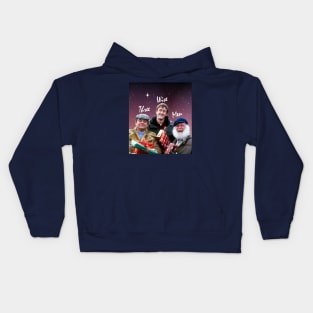 Three Wise Men (with a background) Kids Hoodie